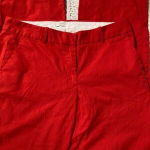 J. Crew stretch 8R red women’s pants